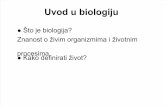Uvod u Biologiju1