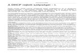 A DHCP rejtett szépségei – I.
