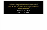 Mockus Antanas Culturaacademica y Cultura Ciudadana