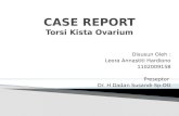 Case Report - Torsi Kista Ovarium