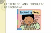 6. Listening and Emphatic Responding (1)