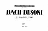 Bach Busoni Chaconne