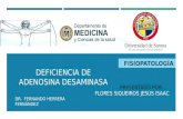 Deficiencia de DEFICIENCIA DE ADENOSINA DESAMINASAAdenosina Desaminasa
