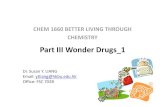 CHEM1660 Wonder Drugs 1