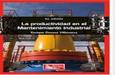 La Productividad en El Mantenimiento Industrial (3a. Ed.), Dounce Villanueva, Enrique