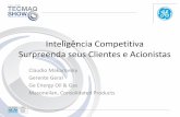 Inteligência Competitiva Claudio Makarovsky GE ENERGY