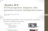 Aula 01-Principais Tipos de Processos Industriais
