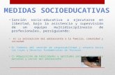 MEDIDAS SOCIOEDUCATIVAS