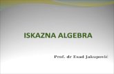 Poglavlje 3 - Iskazna Algebra