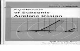 Synthesis of Subsonic Airplane Design