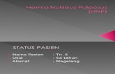 Hernia Nukleus Pulposus (HNP)
