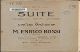 Bossi - 126 - Orchestral Suite