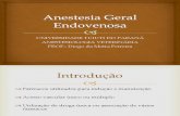 Anestesia Geral Endovenosa