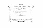 2 Melodies, Op.6 - I. Stravinsky