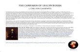 Clausewitz CampaignOf1812inRussia EllesmereTranslation