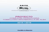 Proyecto Conexión Ferroviaria Tomelloso -Argamasilla de Alba