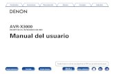 Owners Manual - Spanish_AVR-X3000