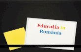 Educatia in Romania