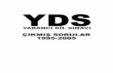 YDS Sorulari 1995 2005