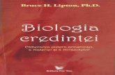 BRUCE H. LIPTON- Biologia Credintei