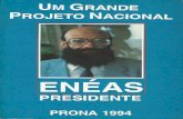 Um Grande Projeto Nacional (1994) - Enéas Carneiro - Alta resolução