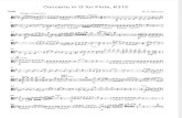 Concert in G for Flute, K313 Viole