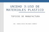 Uso de Materiales Plastico