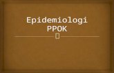 epidemiologi PPOK