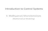 2 Mathematical Modelling