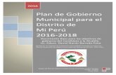 Frente Amplio Mi Peru - Plan de Gobierno