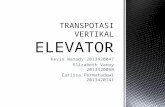 Transportasi Vertikal - Lift