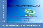 Presentasi Susunan Acara HIV 2011