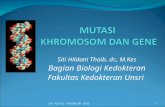 Kuliah Biologi - Mutasi Kromosom Dan Gen
