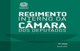 REGIMENTO INTERNO DA CÂMARA DOS DEPUTADOS 15ª edição