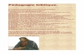Pédagogie biblique