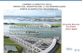 CAMBIO CLIMÁTICO 2014: IMPACTOS, ADAPTACIÓN, y VULNERABILIDADPARTE B:ASPECTOS REGIONALES