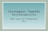 © © Strategies Towards Sustainability The Case of Interface Inc.