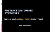 Greta YorshEran YahavMartin Vechev IBM Research. { ……………… …… …………………. ……………………. ………………………… } P1() Challenge: Correct
