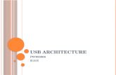 USB A RCHITECTURE P97922006 彭治民. O UTLINE Introduction Electronic specification Protocol Linux’s driver.