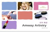 L/O/G/O 安利 雅姿 Amway Artistry Speaker:Coco. Contents 4 Product 1 2 3 5 Promotion Place Price Tarket Market.