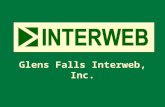 Glens Falls Interweb, Inc.. Business Plan  To provide equipment, engineering, and design services to the Pulp and Paper, and Nonwovens Industries with.