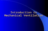 Introduction to Mechanical Ventilation Spontaneous Breathing.