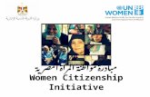 مبادرة مواطنة المرأة المصرية Women Citizenship Initiative.