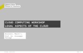 Vaciago, CybercrimePage: 1 CLOUD COMPUTING WORKSHOP LEGAL ASPECTS OF THE CLOUD Brussels, March 1, 2012 Prof. Dr. Giuseppe Vaciago.