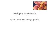Multiple Myeloma By Dr. Navinee Vongsupathai. Multiple Myeloma Definition Causes and incidence Clinical feature Physical examination Diagnosis Classification.