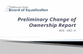 BOE-502-A.  Law presumes a grant of title is a change in ownership  Change in ownership = reassessment to current market value  Presumption: Purchase.