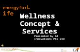 能 养生 Wellness Concept & Services energyfor Life Presented by GI Innovations Pte Ltd.