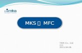 MKS사 MFC TMS Co., Ltd 장원재 2015.04.08.. G-SERIES MFC 저 비용, 높은 성능의 MFC 대부분 산업분야에 적합 Oring seal / Metal –sealed MFC 5 sccm ~ 250 slm Digital