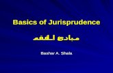 Basics of Jurisprudence مبادىء الفقه Bashar A. Shala.