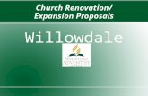 Church Renovation/ Expansion Proposals Willowdale.
